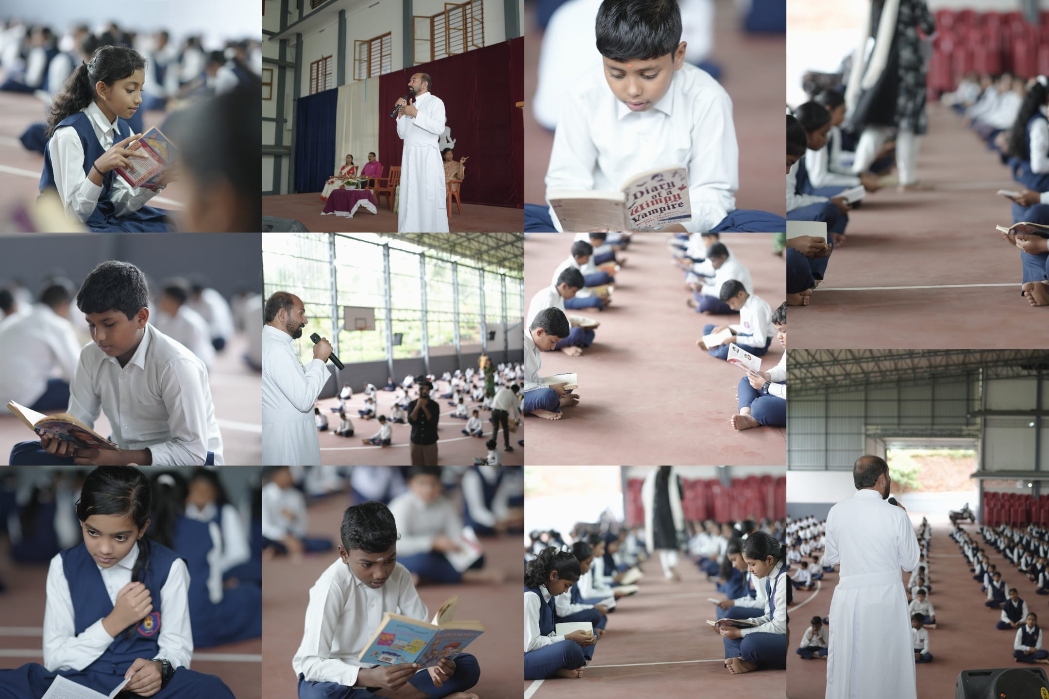 Vianney Vidya Mandir Ghugus school campus building in Chandrapur Maharashtra